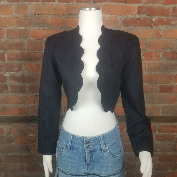 Laura Ashley Jackets & Blazers - Vintage Laura Ashley Bolero Jacket Women's Black